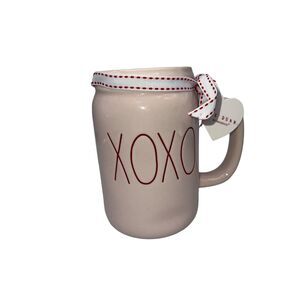 Rae Dunn Valentine XOXO Mason Jar Mug